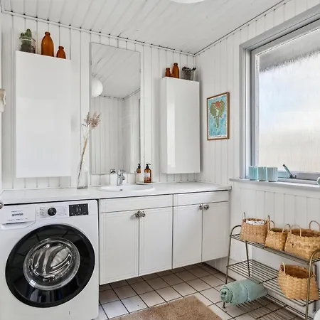 In Handrup With Sea View Over Bay And Spacious Terraces Close To The Beach, Nature And Mols Bjerge National Park