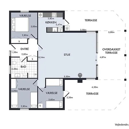 Dom wakacyjny In Handrup With Sea View Over Bay And Spacious Terraces Close To The Beach, Nature And Mols Bjerge National Park Ebeltoft