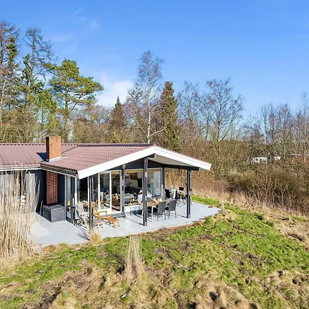 In Handrup With Sea View Over Bay And Spacious Terraces Close To The Beach, Nature And Mols Bjerge National Park *