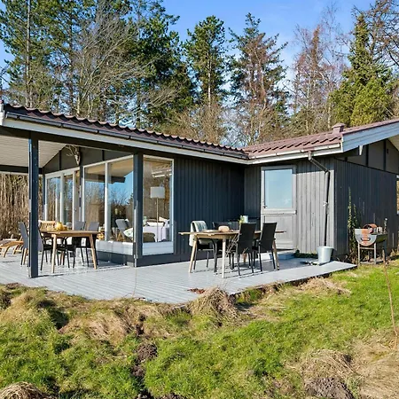 In Handrup With Sea View Over Bay And Spacious Terraces Close To The Beach, Nature And Mols Bjerge National Park * Ebeltoft